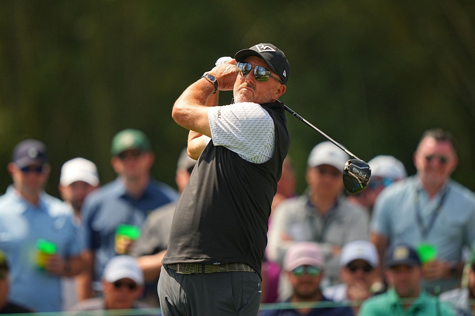Phil Mickelson at the 2025 Masters Tournament - Source: Getty